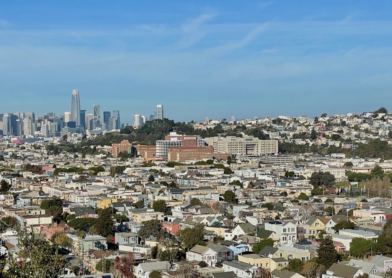 Day time cityscape of San Francisco, California